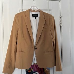 Banana Republic size 12 camel blazer. Beautiful. Only worn a couple of times.